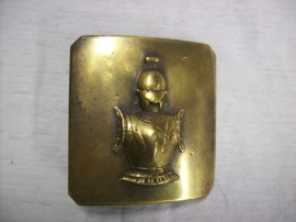 French buckle of the engineers. Franse koppelgesp van de genie, perfekte staat heldere slag