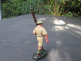FB/ MB/ NB/ Brititsh soldier desert uniform 8th army. Engelse soldaat woestijn leger.