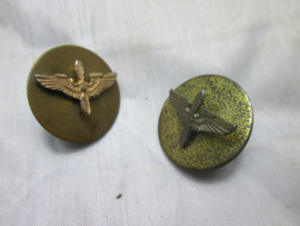 Set US collar badges Air Force. Paar Kraagemblemen US Air Force.