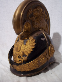 Austrian officers dragoner helmet. Oostenrijkse  K.u.K. officiershelm Dragonder Regiment. M-1905.
