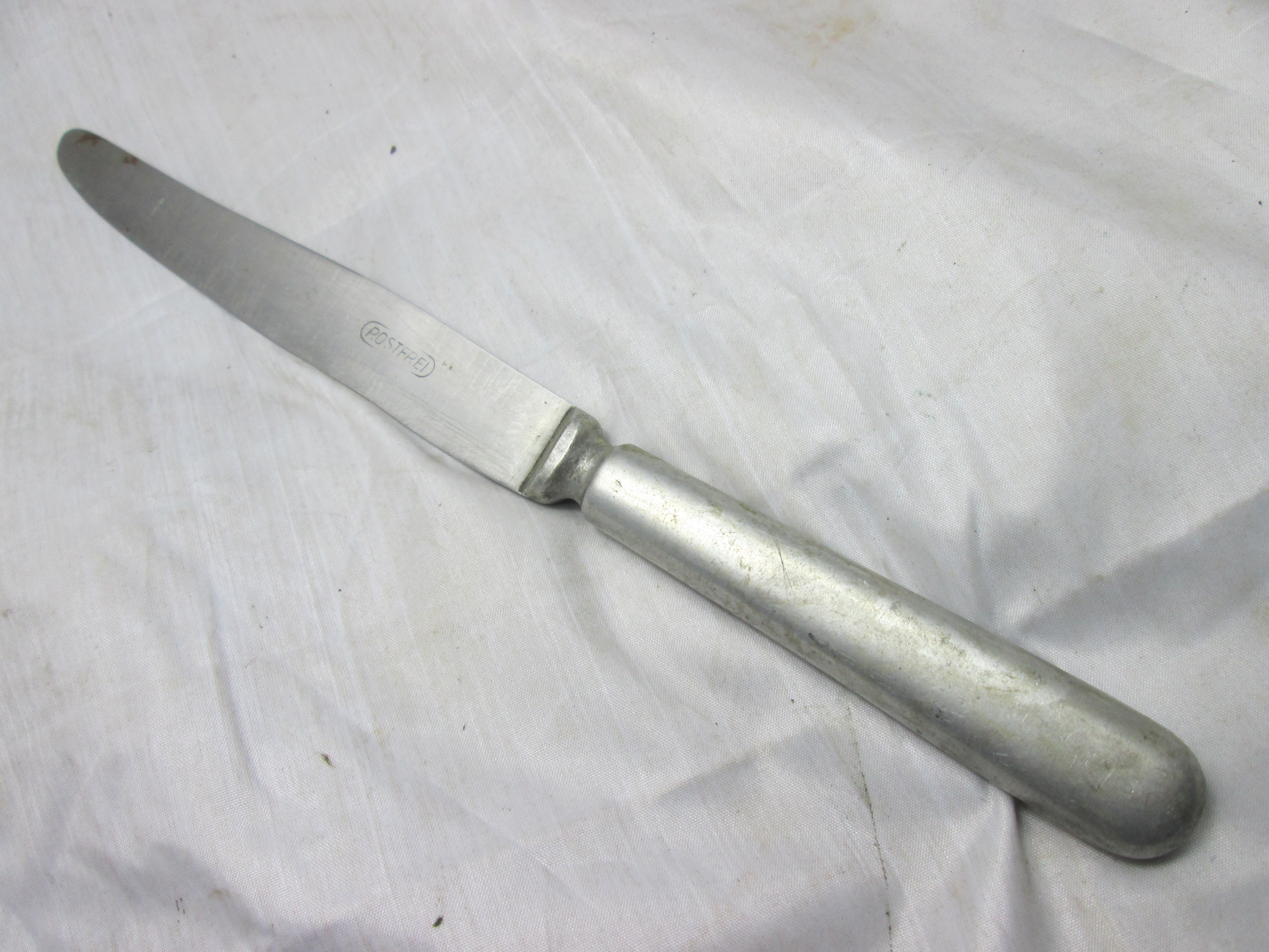 German wehrmacht dinner knife. Duits bestek mes met Wehrmachtadelaar.