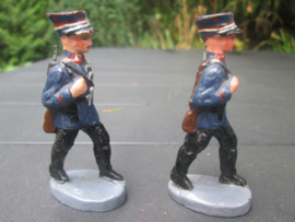 GJ Belgium police. 2 Rijkswachters te voet.