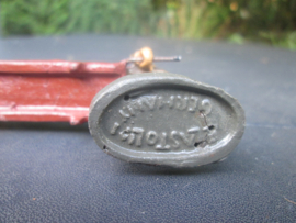 ELASTOLIN Belgium red cross soldiers with brancard. Belgische Rode kruis soldaten met gewonde. zeer nette staat.