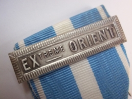 French medal with Extreme Orient bar. Franse medaille koloniaal