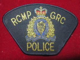 Sleeve badge Royal Canadian Mountain Police RCMP-- GRC Police
