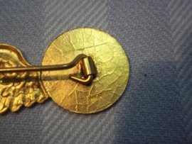 Dutch Navy Air Force wing SILVER. Nederlandse wing MLD Marine Luchtvaart Dienst, zilver gemerkt