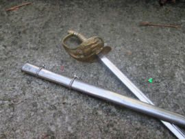 German Prusian sword  miniature letter opener, Duits Pruisisch sabel miniatuur als brievenopener  mooi met adelaar in het handvat.