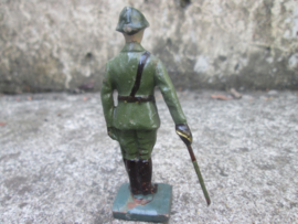DURSO Belgium officer with sword. Belgische soldaat officier met sabel. leuk figuur.