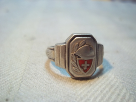 Swiss army ring. Zwitserse leger ring.