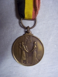 Belgium medal 1940-1945.Belgische medaille ter herinnering aan de oorlogskinderen 1940-1945
