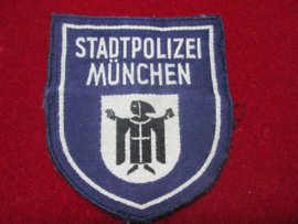German police sleeve badge Stadtpolizei München