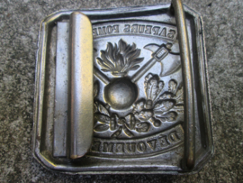 French firebrigade buckle Frans koppelslot Brandweer Pompier. jaren 60-70