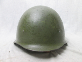 Russian helmet, SSH40 modified. Russische helm model WO2 gemodificeerd jaren 50 Oostblok landen.