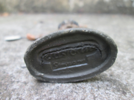 ELASTOLIN Belgium soldier with signal items. Belgische soldaat met signaal borden. zeer goede staat.