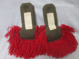 French Foreign Legion epaulets. Franse epauletten van het Vreemdelingen legioen, Legion Etrangere.