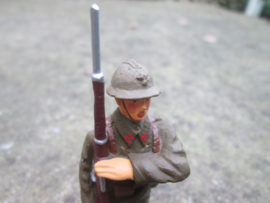 DURSO French soldier on guard, MINT condition. Franse soldaat MINT staat op wacht zeer zeldzame TOP kwaliteit.