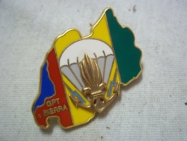 French Foreign Badge Sierra-Nevada Marines.Franse borsthanger GPT SIERRA Vreemdelingen legioen 1994