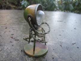 ELASTOLIN HAUSSER Searchlight, blikken electrisch zoeklicht met lamp.