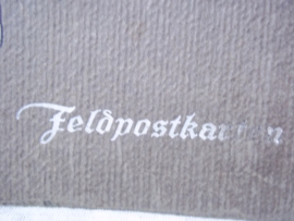 Feldpost karten album , leeg, gebruikte staat leuke afbeelding.