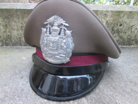 Politiepet Thailand met embleem en etiket