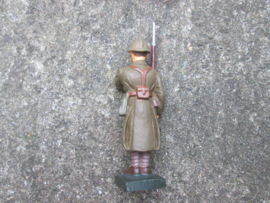 DURSO French soldier on guard, MINT condition. Franse soldaat MINT staat op wacht zeer zeldzame TOP kwaliteit.