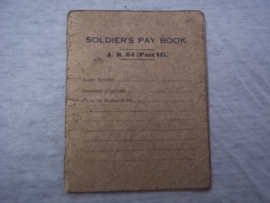 Soldiers pay book