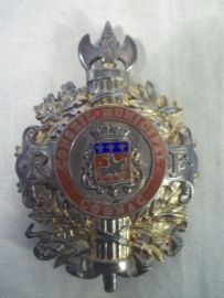 French political badge CONSEIL MUNICIPAL COGNAC. Frans embleem gedragen door de plaatselijke gezagsdrager in de Cognac streek, gouveneur of regent.