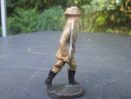 ELASTOLIN Belgium soldier  officer with sword, Belgische officier met sabel