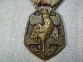 Franse medaille met balk LIBERATION