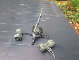 DINKY TOY 88 mm. Duits Flak afweer nette staat