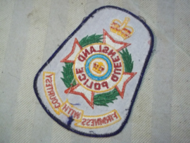 Sleeve badge Australian Police Queensland. Mouwembleem Politie Queensland