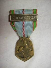 French Liberation medal. Franse herinneringsmedaille van de bevrijding. met citation