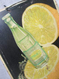 Blikken reclame plaat CITRONETTE - G. Goetze in Lier 1951.