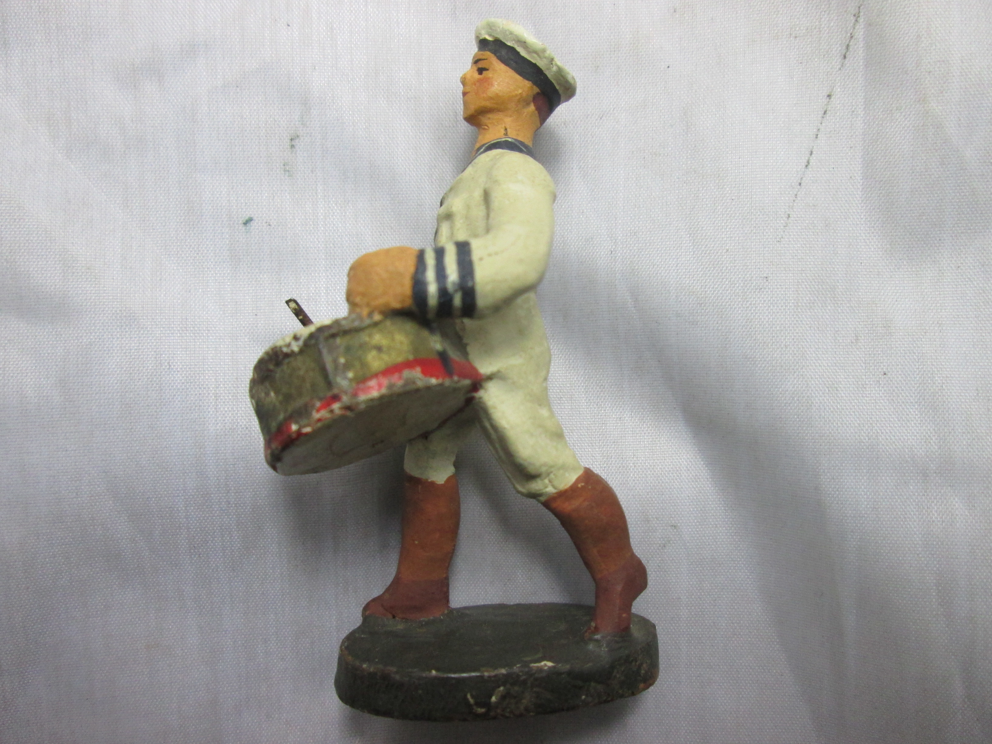 German Navy toy soldier. Duits speelgoed soldaatje Kriegsmarine trommelaar.