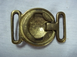 Ceremonial buckle of the Royal Artillery Regiment. Engels koppelslot Artillerie