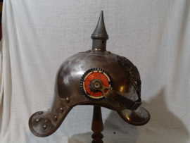 Duitse kurassiers helm veldgrijs, manschap 1916