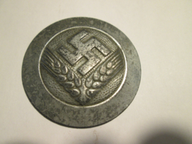 German female badge. Duitse broche zonder pin van de arbeidsdienst, vrouwen.