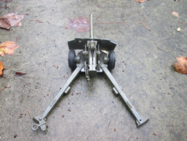 Metal gun, metalen kanon England made apart model werkend.