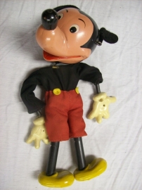 Pelham puppet Mickey Mouse without the wiring. Marionet pop Disney zonder touwtjes