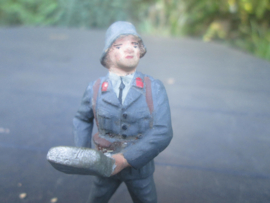 LINEOL German FLAK Luftwaffe soldier. Duitse luchtmacht soldaat afweer. zeer goede staat apart figuur.