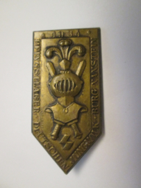 German tinnie, rally badge Duitse Tinnie, H.J.- D.J. Pfingslager Deutschen Jungvolk Burg Nanstein 1934