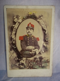 Photograph French soldier, officer.