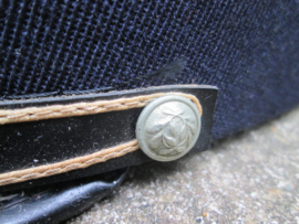 GERESERVEERD French police cap. Frans politie kepie met embleem, wachtmeester.