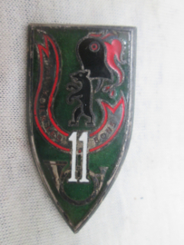 Franse borsthanger 11e Regiment Jagers Breloque 11e  Regiment Chausseur