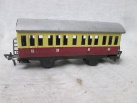 Tin toy train wagon. Blikken treinwagon, made in de US- Zone - Germany FLEISCHMANN