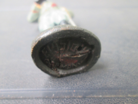 ELASTOLIN German officer with binocular. Duitse officier met verrekijker