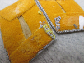 German luftwaffe collar tabs, officer. Duitse luftwaffe kraagspiegels Flight personal, vliegend prersoneel, officier.