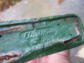 ELASTOLIN Indian on horse Indiaan te paard met bijl en schild