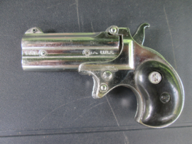 Toy pistol made in USA derringer speelgoed pistool jaren 70/80.