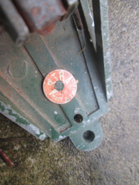 ASTRA made in England metal gun meccano. metalen kanon aparte maker.